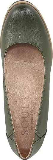 Naturalizer SOUL Naturalizer - About Time High Women's Heels Winter Moss Faux Leather : 10 W (C), Synthetic - Image 2