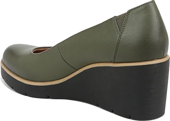 Naturalizer SOUL Naturalizer - About Time High Women's Heels Winter Moss Faux Leather : 10 W (C), Synthetic - Image 4