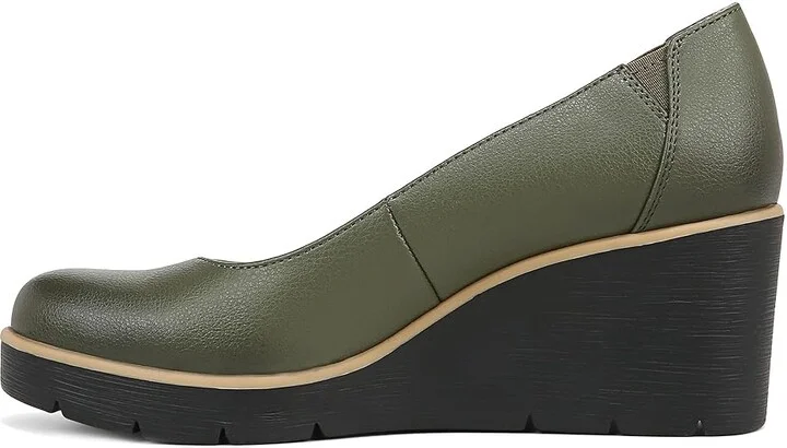 Naturalizer SOUL Naturalizer - About Time High Women's Heels Winter Moss Faux Leather : 10 W (C), Synthetic - Image 6