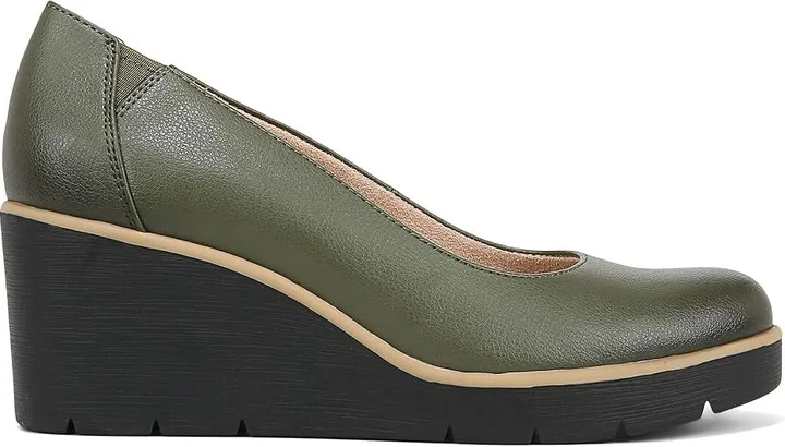 Naturalizer SOUL Naturalizer - About Time High Women's Heels Winter Moss Faux Leather : 10 W (C), Synthetic - Image 7