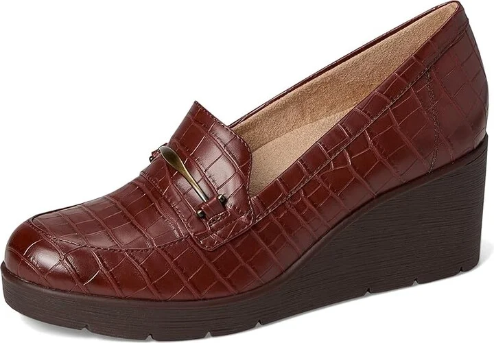 Naturalizer SOUL Naturalizer - Achieve Women's Shoes Dark Brown Croco Synthetic : 9.5 W (C) - Image 5