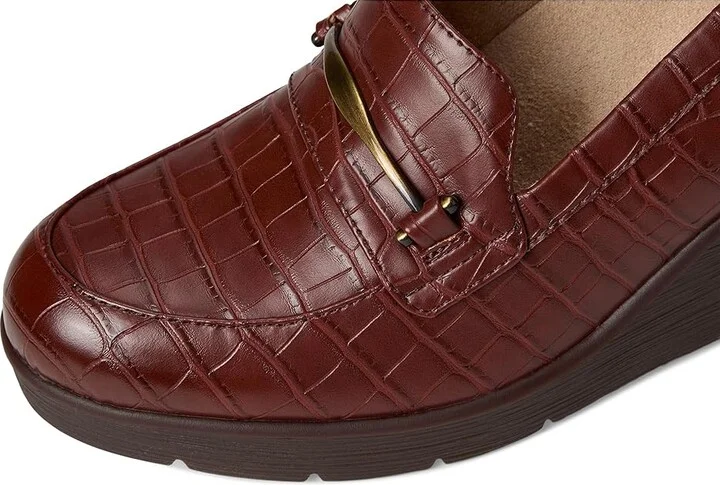 Naturalizer SOUL Naturalizer - Achieve Women's Shoes Dark Brown Croco Synthetic : 9.5 W (C) - Image 7