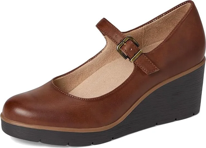Naturalizer SOUL Naturalizer - Adore High Women's Heels Toffee Brown Faux Leather : 8 W (C), Synthetic - Image 5