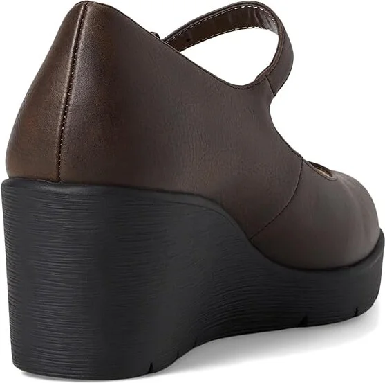 Naturalizer Soul Naturalizer Adore Women's Flat Shoes Chocolate : 8.5 W (C), Synthetic - Image 4