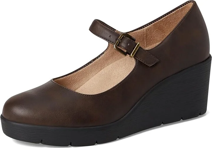 Naturalizer Soul Naturalizer Adore Women's Flat Shoes Chocolate : 8.5 W (C), Synthetic - Image 5