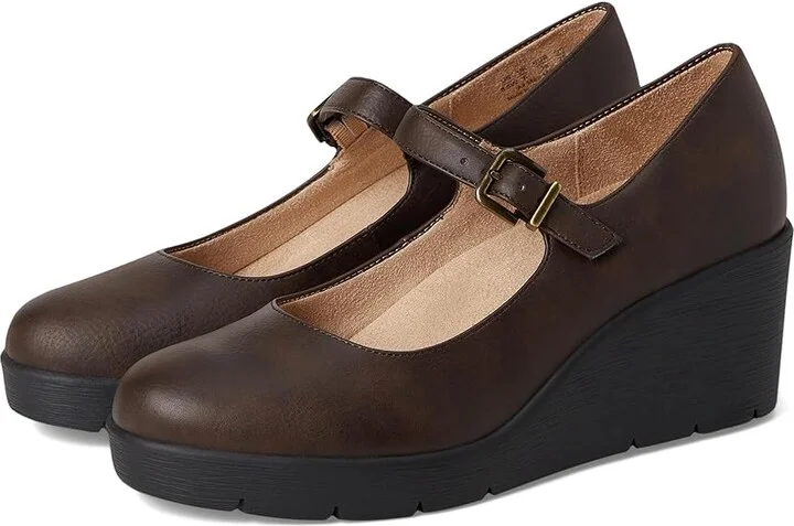 Naturalizer Soul Naturalizer Adore Women's Flat Shoes Chocolate : 8.5 W (C), Synthetic