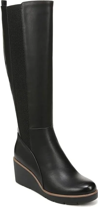 Naturalizer SOUL Naturalizer - Adrian - Wide Calf Women's Shoes Black Synthetic : 8 M (B)