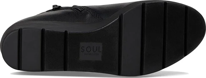 Naturalizer SOUL Naturalizer Affirm - Water Repellent Women's Boots Black Faux Leather : 5.5 M (B) - Image 3