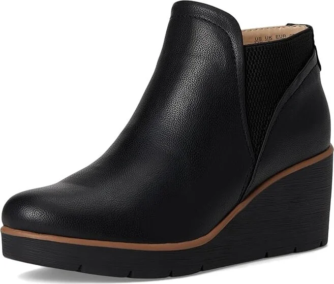 Naturalizer SOUL Naturalizer Affirm - Water Repellent Women's Boots Black Faux Leather : 5.5 M (B) - Image 5