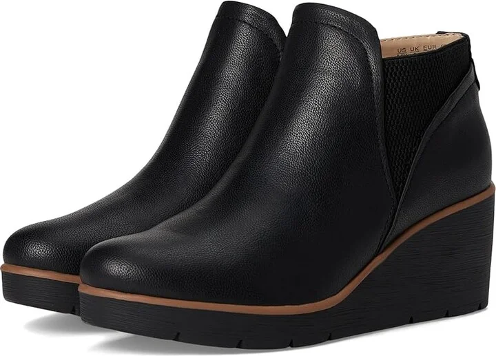 Black Faux Leather