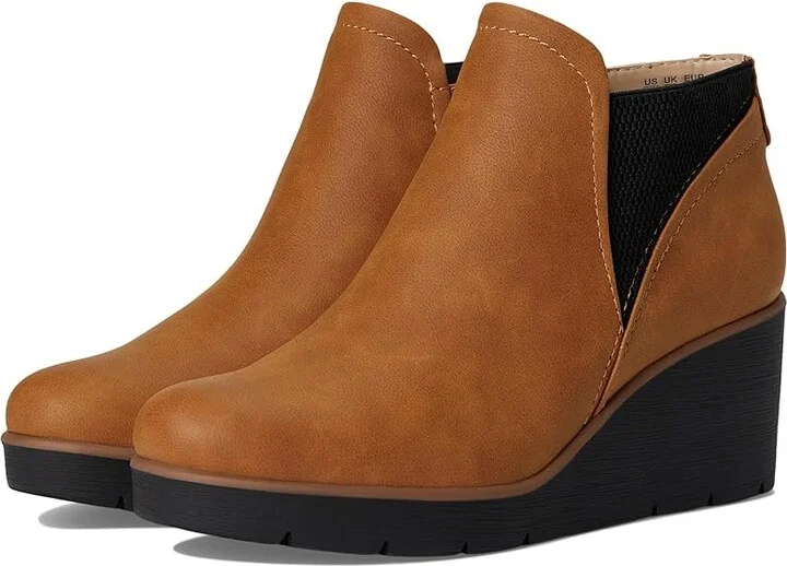 Naturalizer SOUL Naturalizer Affirm - Water Repellent Women's Boots Light Toffee Faux Leather : 10 W (C)
