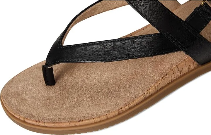 Naturalizer SOUL Naturalizer Carolyn Women's Wedge Shoes Black Faux Leather : 9 M (B), Synthetic - Image 7