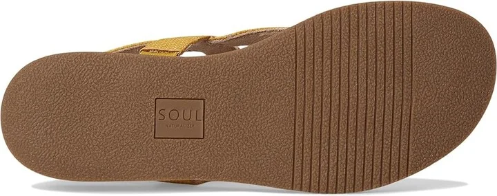 Naturalizer SOUL Naturalizer Carolyn Women's Wedge Shoes Yellow Faux Leather : 6.5 M (B), Synthetic - Image 3
