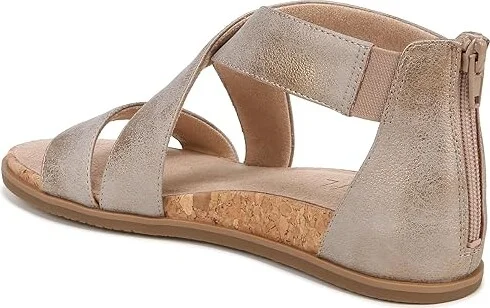 Naturalizer SOUL Naturalizer - Cindi Women's Sandals Gold Metallic Faux Leather : 6.5 W (C), Synthetic - Image 4