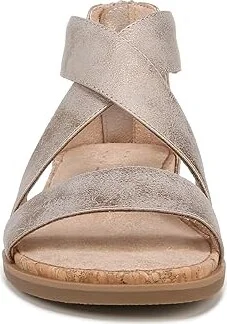 Naturalizer SOUL Naturalizer - Cindi Women's Sandals Gold Metallic Faux Leather : 6.5 W (C), Synthetic - Image 5