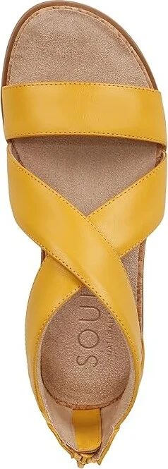Naturalizer SOUL Naturalizer - Cindi Women's Sandals Sunshine Faux Leather : 6.5 W (C), Synthetic - Image 2