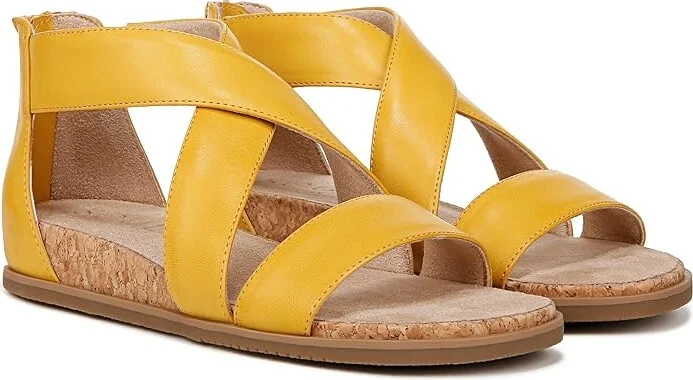 Naturalizer SOUL Naturalizer - Cindi Women's Sandals Sunshine Faux Leather : 6.5 W (C), Synthetic