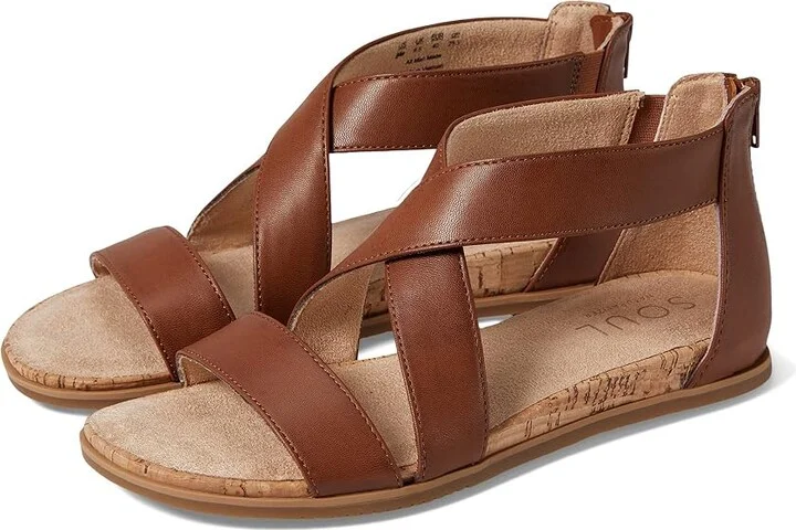 Naturalizer SOUL Naturalizer - Cindi Women's Shoes Toffee Brown Smooth Synthetic : 9.5 M (B)