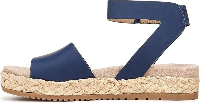 Naturalizer SOUL Naturalizer - Deara Ankle Straps Women's Sandals Blue : 9.5 W (C), Synthetic - Image 6