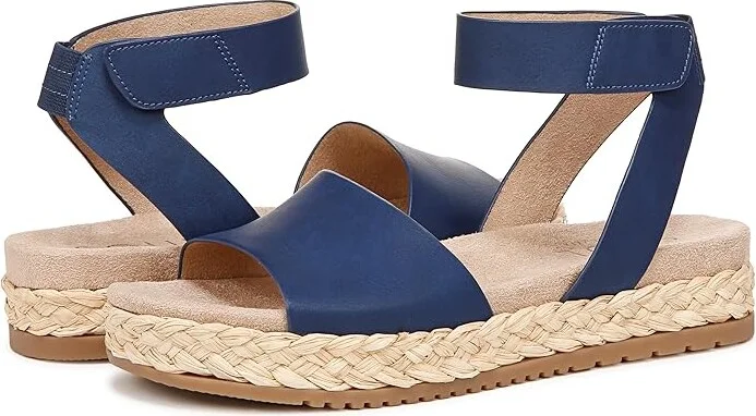 Naturalizer SOUL Naturalizer - Deara Ankle Straps Women's Sandals Blue : 9.5 W (C), Synthetic