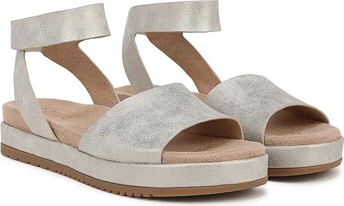 Naturalizer SOUL Naturalizer - Deara Ankle Straps Women's Sandals Light Gold : 8.5 M (B), Synthetic