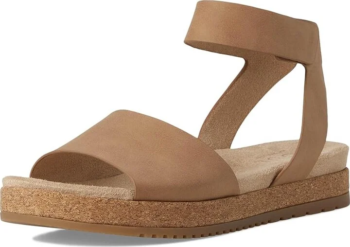 Naturalizer SOUL Naturalizer Deara Women's Wedge Shoes Cookie Dough Faux Leather : 5.5 M (B), Synthetic - Image 5