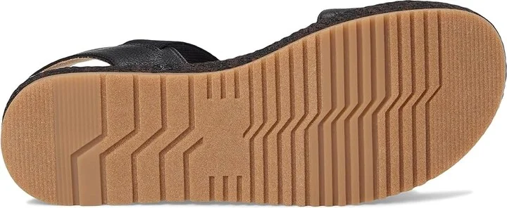 Naturalizer SOUL Naturalizer Diana Women's Wedge Shoes Black Faux Leather : 5.5 M (B), Rubber - Image 3