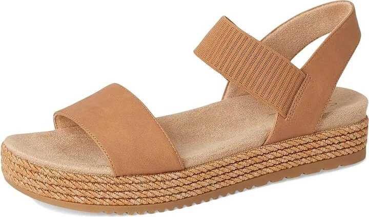 Naturalizer SOUL Naturalizer Diana Women's Wedge Shoes Cookie Dough Faux Leather : 10 W (C), Rubber - Image 5