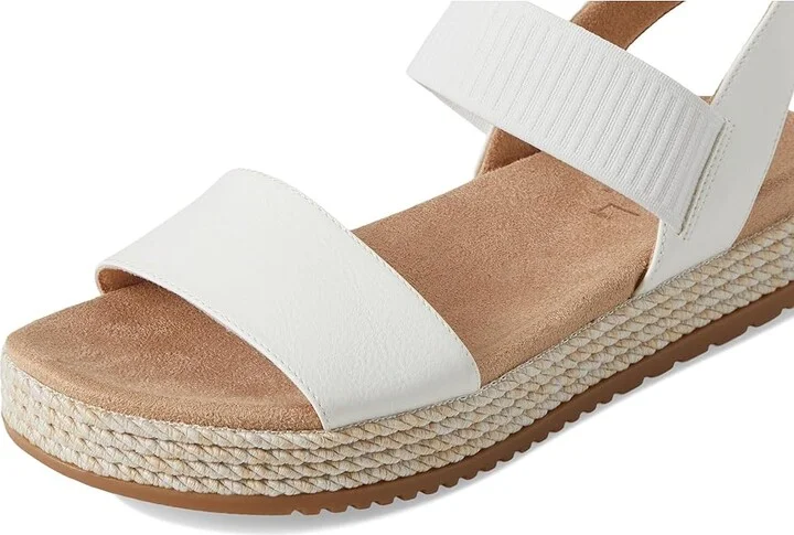 Naturalizer SOUL Naturalizer Diana Women's Wedge Shoes White Faux Leather : 11 M (B), Rubber - Image 7