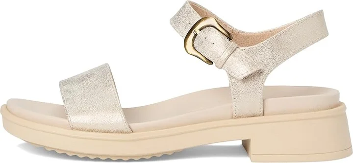 Naturalizer SOUL Naturalizer Emma Women's Wedge Shoes Gold Faux Leather : 12 M (B), Synthetic - Image 6