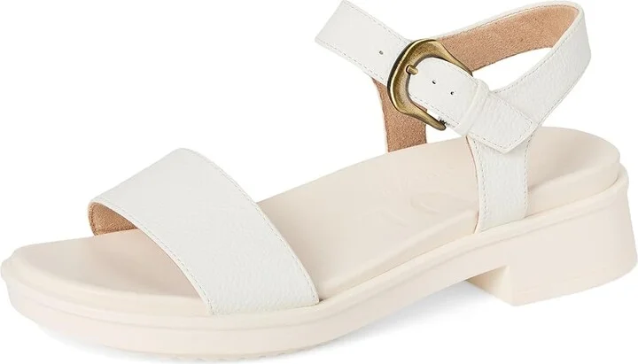 Naturalizer SOUL Naturalizer Emma Women's Wedge Shoes White Faux Leather : 8 M (B), Synthetic - Image 5