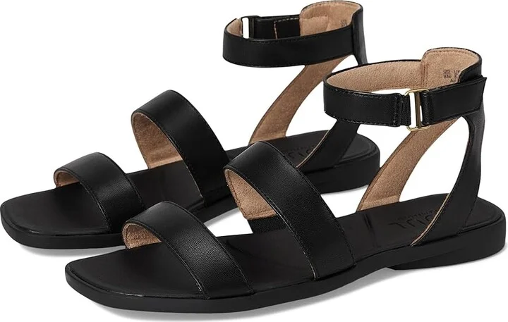 Naturalizer SOUL Naturalizer Fiesta Women's Wedge Shoes Black : 5 M (B), Synthetic