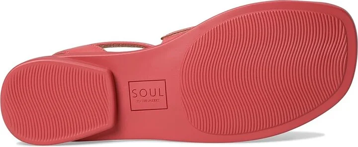 Naturalizer SOUL Naturalizer Fiesta Women's Wedge Shoes Coral : 5.5 M (B), Synthetic - Image 3