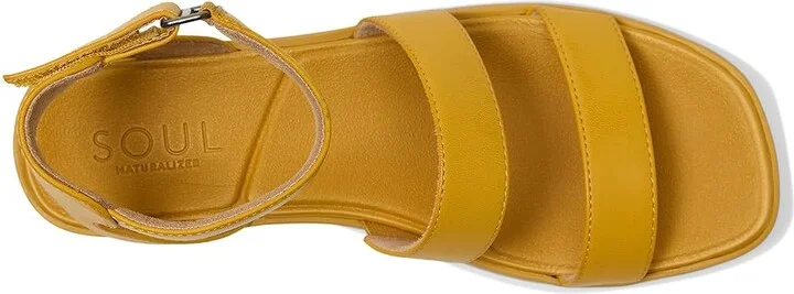 Naturalizer SOUL Naturalizer Fiesta Women's Wedge Shoes Yellow : 5.5 M (B), Synthetic - Image 2