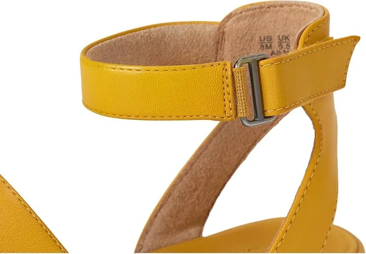 Naturalizer SOUL Naturalizer Fiesta Women's Wedge Shoes Yellow : 5.5 M (B), Synthetic - Image 7