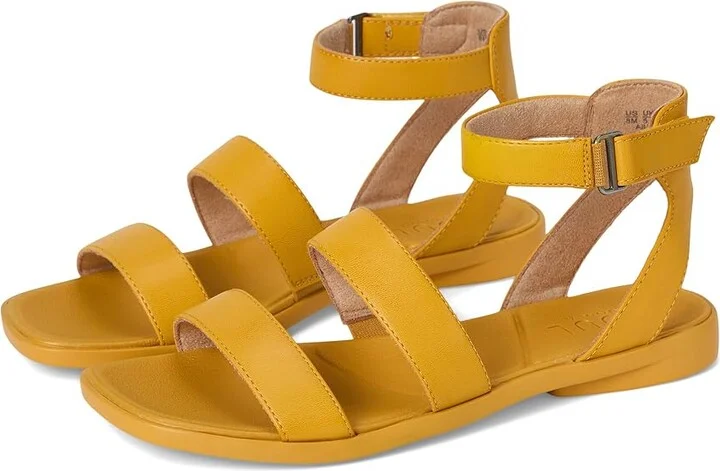 Naturalizer SOUL Naturalizer Fiesta Women's Wedge Shoes Yellow : 5.5 M (B), Synthetic