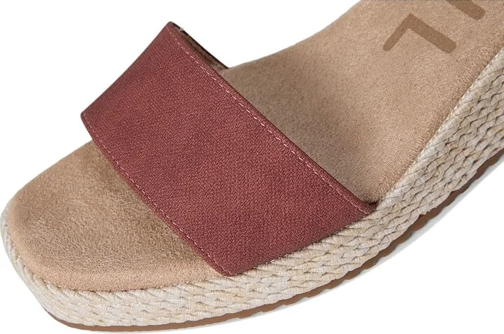 Naturalizer SOUL Naturalizer Gloria Women's Wedge Shoes Clay Fabric : 9.5 W (C), Rubber/Synthetic - Image 7