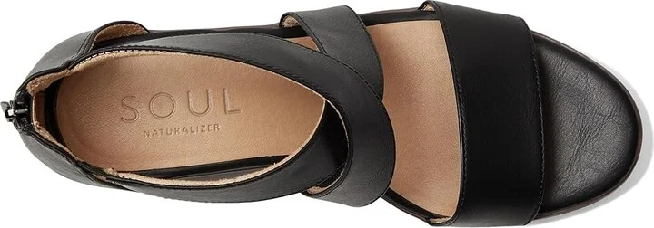 Naturalizer SOUL Naturalizer - Goodtimes Women's Sandals Black/Black : 6.5 W (C), Synthetic - Image 2