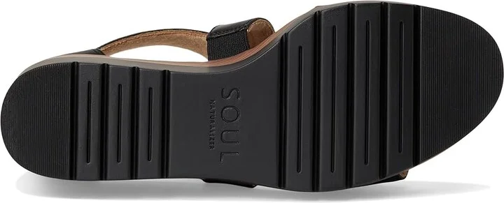 Naturalizer SOUL Naturalizer - Goodtimes Women's Sandals Black/Black : 6.5 W (C), Synthetic - Image 3
