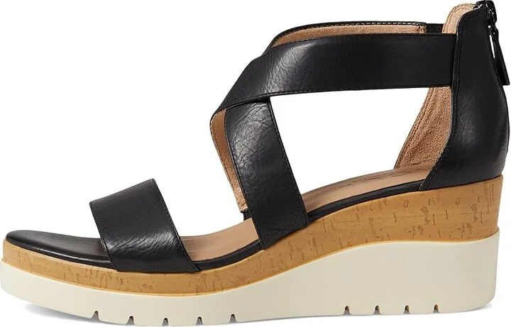 Naturalizer SOUL Naturalizer - Goodtimes Women's Sandals Black Synthetic : 10 M (B) - Image 5