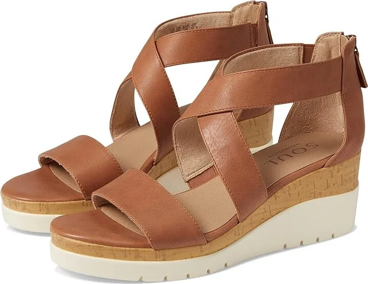 Naturalizer SOUL Naturalizer - Goodtimes Women's Sandals Toffee Brown Synthetic : 11 M (B)