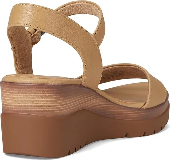 Naturalizer SOUL Naturalizer Graciela Women's Wedge Shoes Birch Tan Faux Leather : 10 W (C), Synthetic - Image 4
