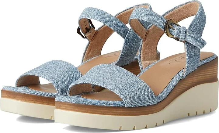 Light Denim Blue Faux Leather