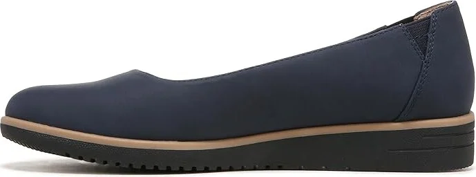 Naturalizer SOUL Naturalizer - Idea-Ballet Women's Shoes Navy Nubuck Synthetic : 7.5 M (B) - Image 6