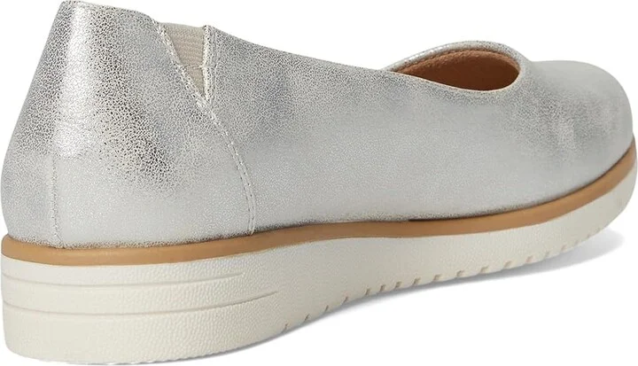 Naturalizer Soul Naturalizer Idea Ballet Women's Shoes Silver Faux Leather : 7 W (C), Synthetic - Image 4