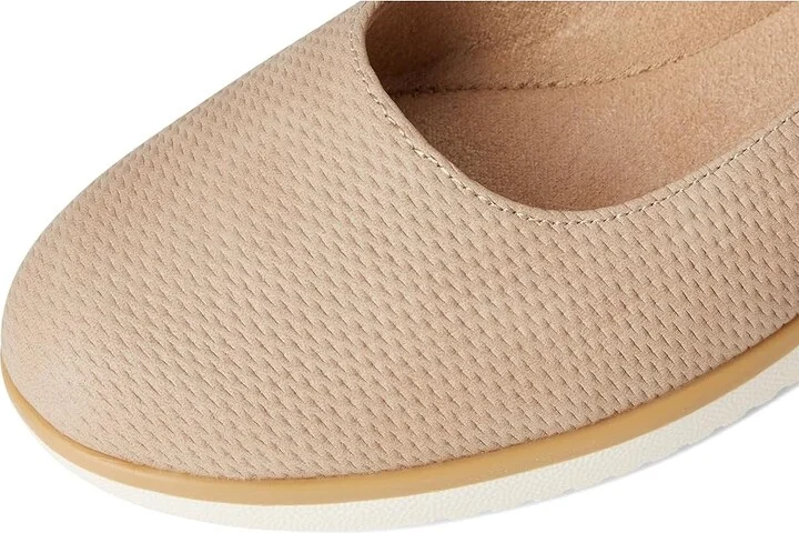 Naturalizer Soul Naturalizer Idea Ballet Women's Shoes Warm Taupe Tan Faux Leather : 11 W (C), Synthetic - Image 7