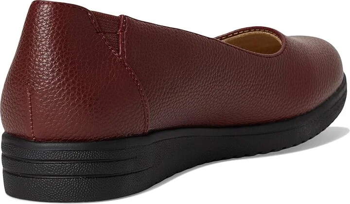 Naturalizer SOUL Naturalizer - Idea-Ballet Women's Shoes Wine Faux Leather : 10 M (B), Synthetic - Image 4