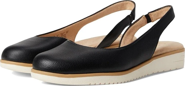 Naturalizer Soul Naturalizer Idea D'Orsay Women's Shoes Black Faux Leather : 11 M (B)