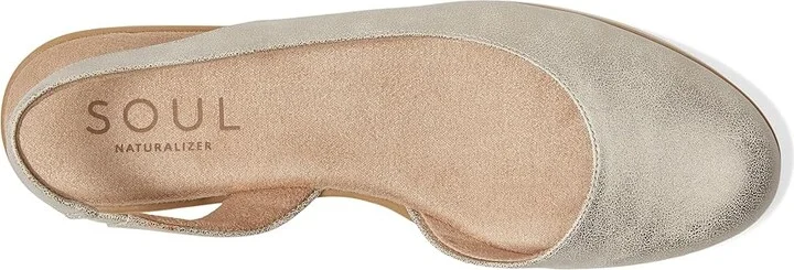 Naturalizer Soul Naturalizer Idea D'Orsay Women's Shoes Light Gold Faux Leather : 11 M (B) - Image 2