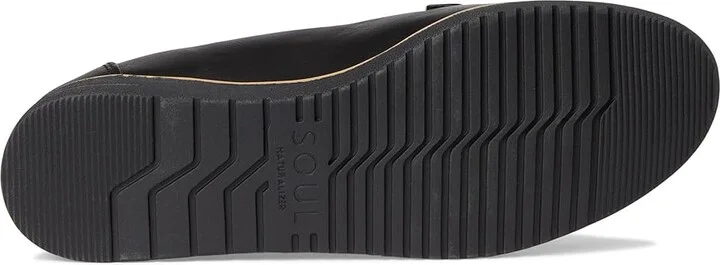 Naturalizer SOUL Naturalizer - Idea-Moc Women's Flat Shoes Black Faux Leather : 10 M (B) - Image 3
